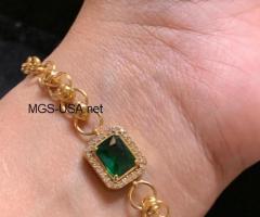 أسوارة استانسيل ستيل بتصميم أنيق 